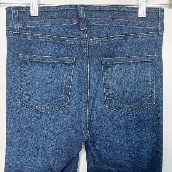 Veronica Beard Carolyn 10” Baby Boot Lace Up Raw Hem Jeans - Picture 12 of 16